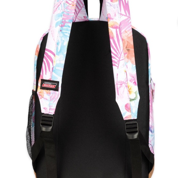 Dickies Pink Floral Back pack - Picture 2 of 2